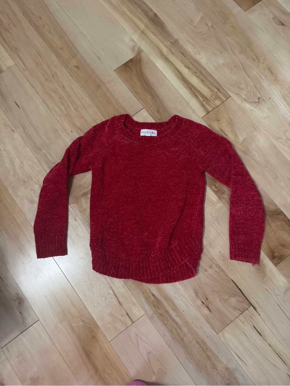 Pink Republic Red Crewneck Sweater